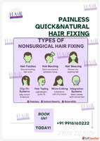 "Painless. Quick. Natural. Hair Fixing Made Simple.&quo...