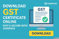 Download GST Certificate Online - Fast Secure with Surepass