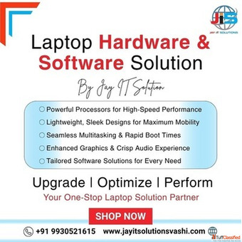 Get Expert Laptop Hardware Software Services at Jay IT Solutions