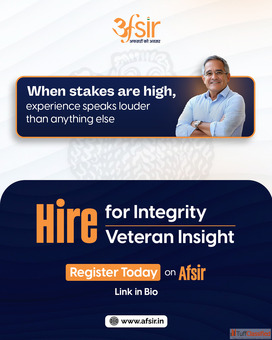 Jobs for Retired Officials Afsir.in