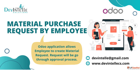 Material Purchase Request By Employee in odoo