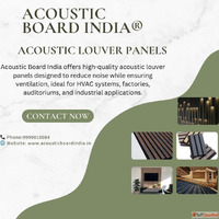 Acoustic Louver Panels - Efficient Noise Control Solutions