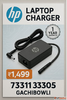 Original HP Laptop Charger in Gachibowli - Best Price Warran...