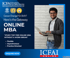 ICFAI Online MBA for Working Professionals ICFAI Online MBA