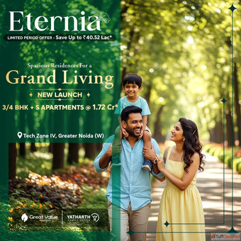 Eternia Residence - 3 BHK in Greater Noida