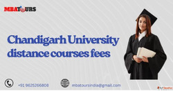 Chandigarh University distance courses fees