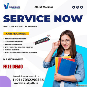 ServiceNow Online Training with Visualpath ServiceNow Course