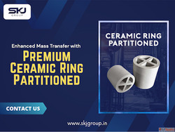 Durable Ceramic Ring Partitioned for Industrial Applications