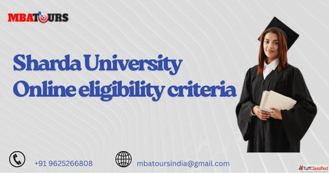 Sharda University Online eligibility criteria
