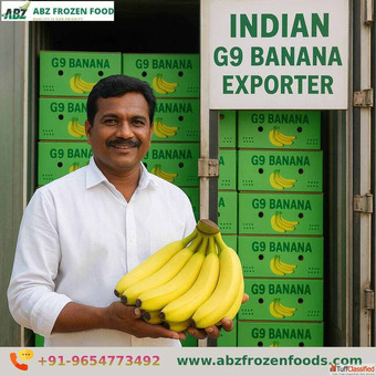 Taste the Purity Trust the Quality - Indian G9 Banana Exporter