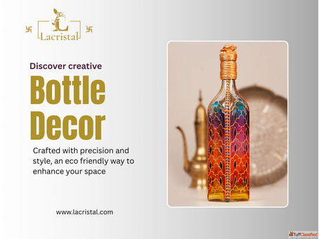Enhance Your Interiors with Handicraft Decorative Glass Bottles and Craft