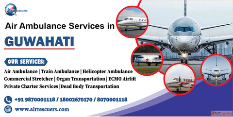 Guwahati Air Ambulance - Emergency Support