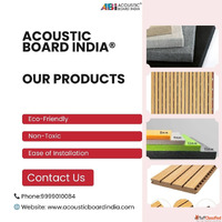 Our Products - Noise Absorbing Panels Pet Acoustic Boards