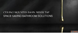 Ceiling Showers for modern bathrooms - Amari Bath