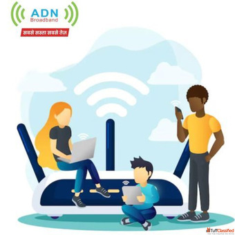 Get Best WiFi connection Provider in Delhi NCR for your Homes Businesses ADN Broadband