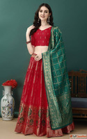 Red Lehenga with 30 Off This Navratri