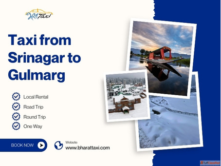Taxi from Srinagar to Gulmarg