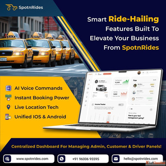 Build a Profitable Ride-Hailing Business with SpotnRides