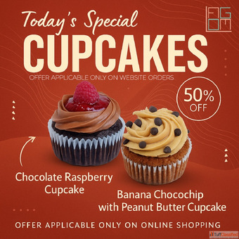 Premium Cup Cakes Delivered Fresh by lagom Patisserie