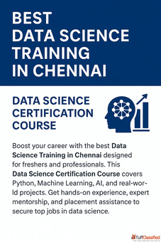Best Data Science Training in Chennai with Industry-Recognized Certification Course