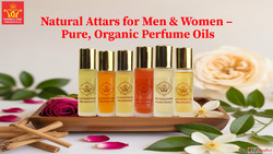 Natural Attars for Men Women - Pure Organic Perfume Oils