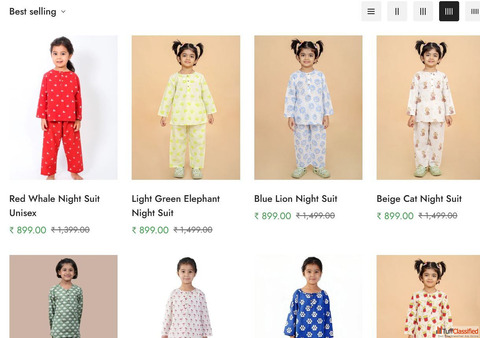 Cotton Nightsuits For Girls - Cute Comfy Nightwear for All Seasons