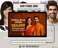 Don't Miss the Festive Discount- Hair Fixing Zone
