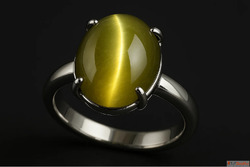 Buy Natural Cat's Eye Stone with Certificate