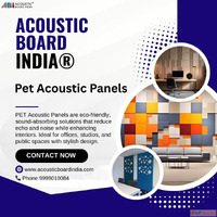 Pet Acoustic Panels Pet Polyester Acoustic Panels in Delhi