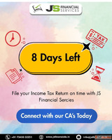 8 Days are left for filing ITR