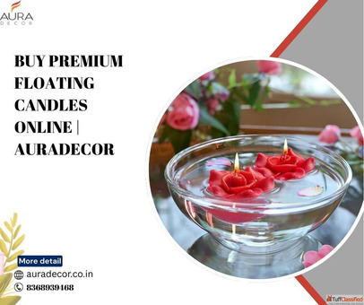 Buy Premium Floating Candles Online AuraDecor