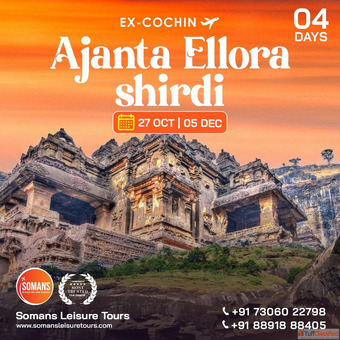 Ajanta-Ellora-Shirdi tour package