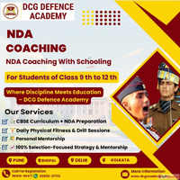 NDA Preparation After 10th Class With School in Bhopal - DCG...