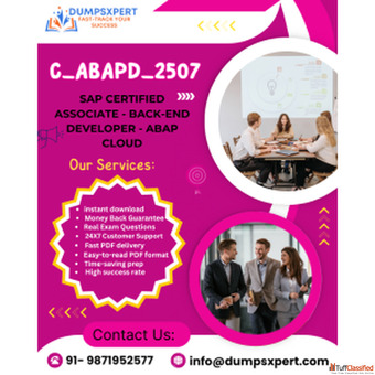 SAP Certified Associate - ABAP Cloud Exam Dumps DumpsXpert Trusted Source