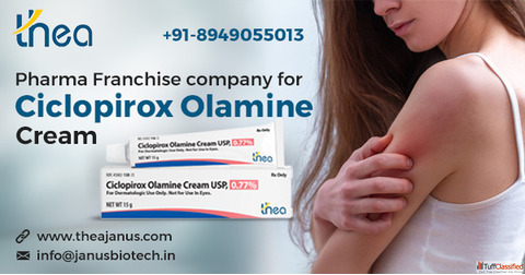 Pharma Franchise Company for Ciclopirox Olamine Cream