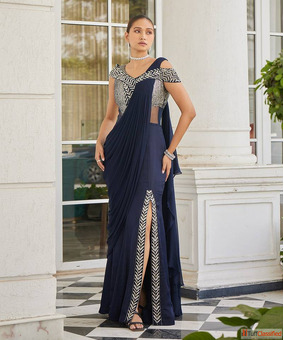 Buy Gown Saree Online - Trendy Easy to Wear