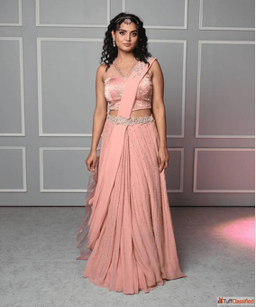 Buy Gown Saree Online - Trendy Easy to Wear