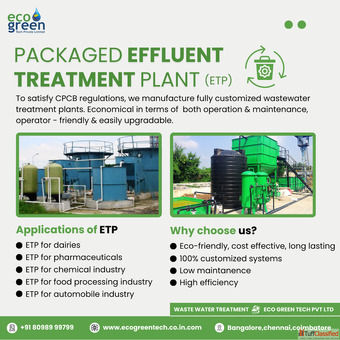 Wastewater treatment company in Tamilnadu