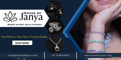 Elegant Silver Necklace for Women - House of Janya