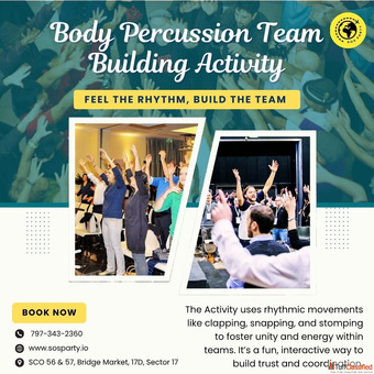 Body Percussion Workshop For Corporates
