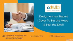 Design Annual Report Cover To Set the Mood Seal the Deal