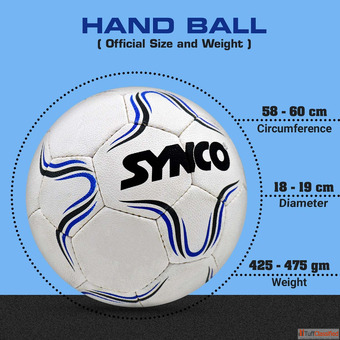 Synco Hawk Handball Size-3 for Men white