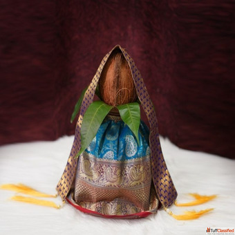 Buy Paithani Kalash Vastra Online for Navratri - Swapnagandha Collection