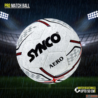 Synco Aero Thermobonded Football TPU Professional Match Ball
