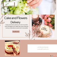 Order anniversary cake and flowers in Chennai