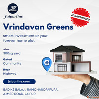 Vrindavan Greens - Gated Community Plots near Ajmer Road Jai...