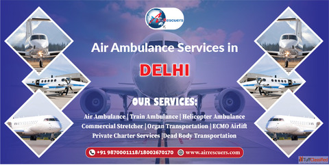 Emergency medical evacuation in Delhi