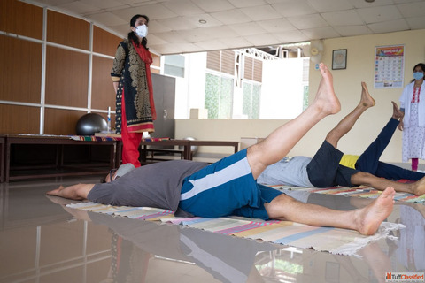Yoga Therapy at Nisarga Hospital