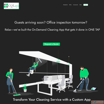 Transform Your Cleaning Service with a Custom App