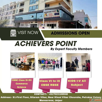 Achievers Point - Coaching Centre In Mansarovar